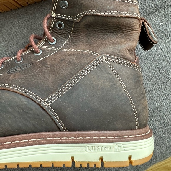 NEW 10 KEEN Utility Women's San Jose 6” Alloy Toe Wedge Work Boots - Picture 7 of 11